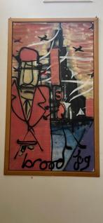 Originele Herman Brood, Antiek en Kunst, Ophalen of Verzenden