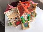 Poppenhuis inklapbaar mini formaat om mee te nemen., Ophalen of Verzenden, Zo goed als nieuw, Poppenhuis