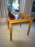 Geweldige grote schaaktafel (73x73x68) Als nieuw!, Hobby en Vrije tijd, Gezelschapsspellen | Bordspellen, Een of twee spelers