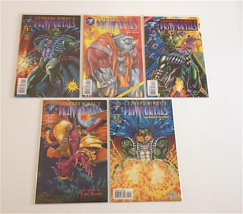 Lot Tekno US Comics: Primortals, Mr Hero, Wheel of Worlds, Boeken, Strips | Comics, Nieuw, Meerdere comics, Amerika, Ophalen