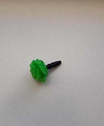 Anti-Dust plug roosje groen  beschikbaar voor biedingen