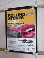 Rolling Stones concert posters, Verzenden, Zo goed als nieuw, Poster, Artwork of Schilderij