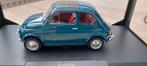 Fiat 500 L 1968, blue turches, 1:18, Norev OVP, Hobby en Vrije tijd, Modelauto's | 1:18, Ophalen of Verzenden, Nieuw, Auto, Norev