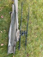 2 hengels inclusief molens en tas, Watersport en Boten, Ophalen, Gebruikt, Complete set