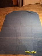 Wollen deken lichtblauw 170x200, Huis en Inrichting, Woonaccessoires | Plaids en Woondekens, Ophalen of Verzenden