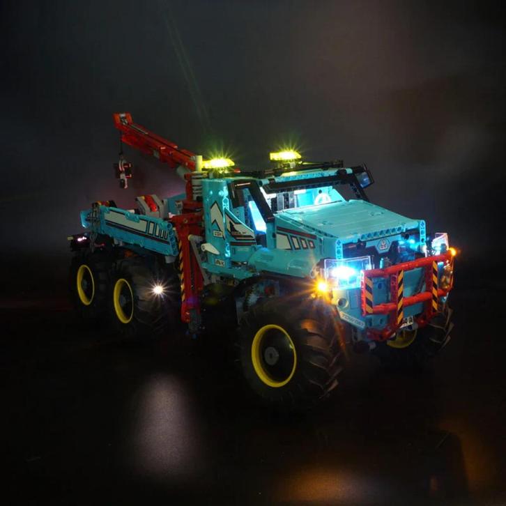 LED Verlichting voor 6X6 All Terrain Tow Truck 42070 Nieuw, Kinderen en Baby's, Speelgoed | Bouwstenen, Nieuw, Overige merken