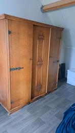 Eiken linnenkast, Gebruikt, Met plank(en), 150 tot 200 cm, Ophalen of Verzenden