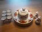 Royal Albert Old Country Roses ontbijtservies, Ophalen, Zo goed als nieuw, Porselein, Bord of Schaal
