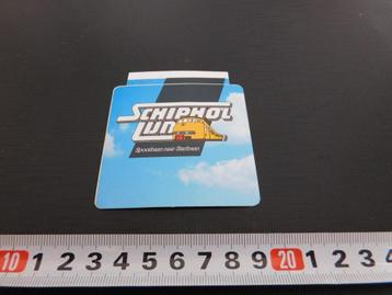 sticker NS Schiphol Lijn Spoorbaan naar Startbaan  Trein  beschikbaar voor biedingen
