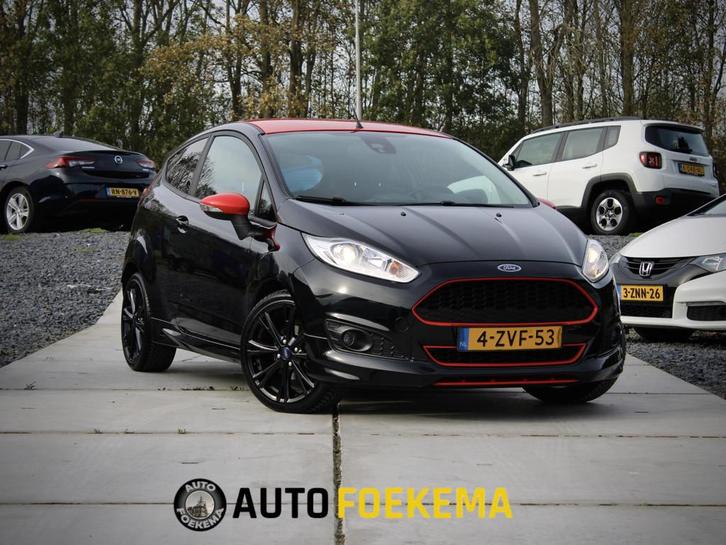 Ford Fiesta 1.0 EcoBoost Black Edition DAB Clima Navi, Auto's, Ford, Bedrijf, Te koop, Fiësta, ABS, Airbags, Airconditioning, Alarm
