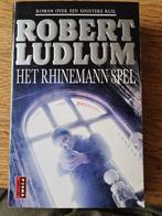 Boek Het Rhinemann spel. Robert Ludlum, Boeken, Ophalen of Verzenden, Zo goed als nieuw, Robert Ludlum