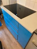 Zo goed als nieuw IKEA keukenblok + Bosch inductiekookplaat, Ophalen, 50 tot 100 cm, Zo goed als nieuw, Minder dan 100 cm