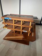 Houten stevige autogarage, Kinderen en Baby's, Speelgoed | Houten speelgoed, Ophalen, Gebruikt