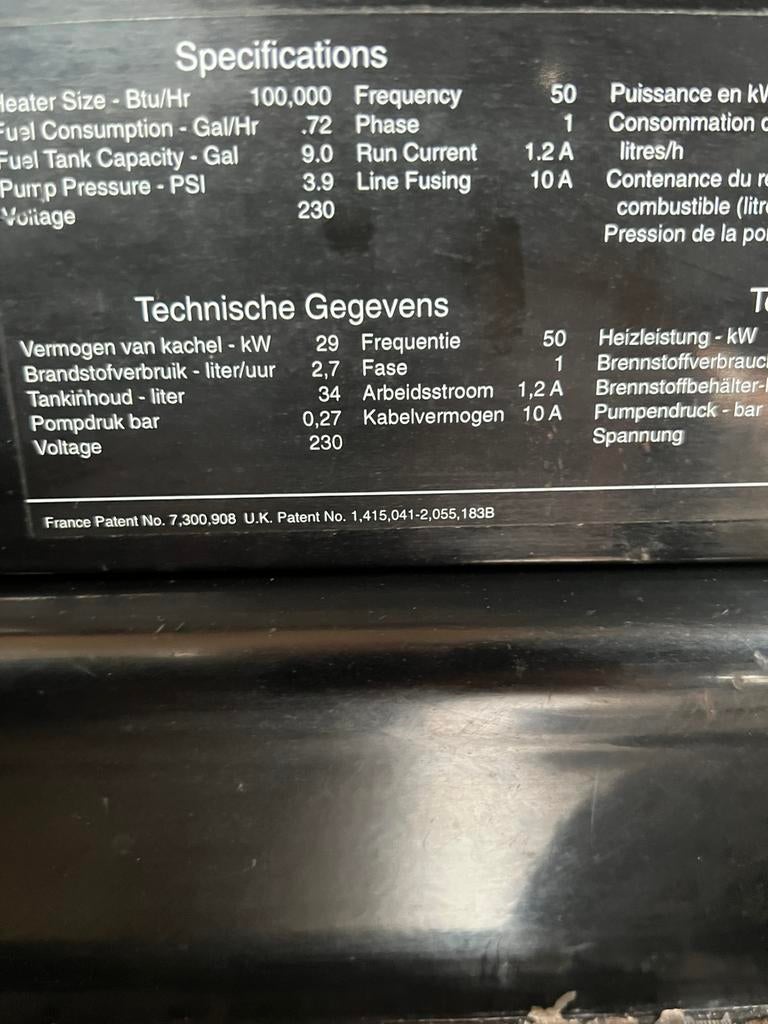 Heteluchtcanon, Ophalen, Gebruikt