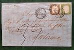 ITALIË - SARDEGNA 1858 brief Genova, Ophalen of Verzenden, Brief