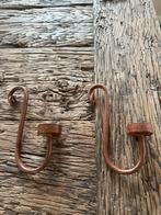 Kandelaar haken ijzer, Wandhaken, Ophalen of Verzenden, Zo goed als nieuw, Minder dan 100 cm