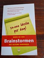 Brainstormen - Koen de Vos, Ophalen of Verzenden, Gelezen, Koen de Vos