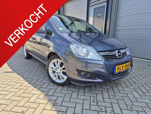Opel Zafira 1.8 Cosmo Navi-Bluet-Stoelverw-PDC V+A-CC 7p*Blu, Auto's, Opel, Bedrijf, Te koop, Zafira, ABS, Adaptieve lichten, Airbags