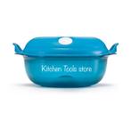 Tupperware 1,5L MicroPop magnetronbak turquoise voorraad, Huis en Inrichting, Ophalen of Verzenden, Nieuw, Schaal