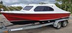 Shetland 550+motor, Watersport en Boten, Ophalen, 10 tot 30 pk, Zo goed als nieuw, Tot 6 meter