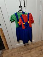 Kinderjurkjes Mario en Luigi 98 tm 122, Kinderen en Baby's, Carnavalskleding en Verkleedspullen, Ophalen of Verzenden, Nieuw, 110 t/m 116