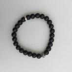 Thomas sabo zwarte kraaltjes stenen armbandje zilveren, Ophalen of Verzenden, Zo goed als nieuw, Zilver