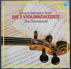 LP - BACH - Zino Francescatti, viool, Cd's en Dvd's, Ophalen of Verzenden, Zo goed als nieuw, 12 inch