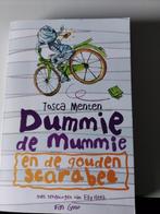 Boek Dummie de Mummie en de gouden Scarabee, Tosca Menten, Fictie algemeen, Ophalen of Verzenden, Zo goed als nieuw, Tosca Menten