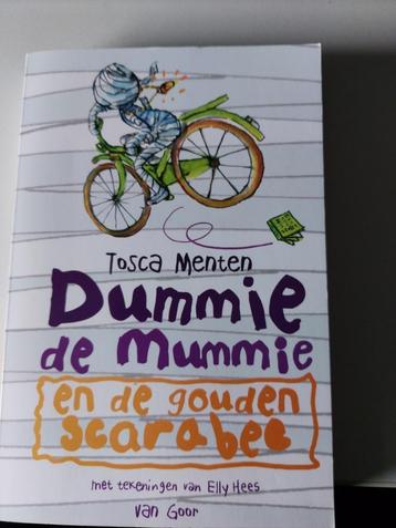 Boek Dummie de Mummie en de gouden Scarabee, Tosca Menten beschikbaar voor biedingen