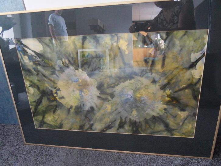 te koop: abstract schilderij, Antiek en Kunst, Kunst | Schilderijen | Abstract, Ophalen