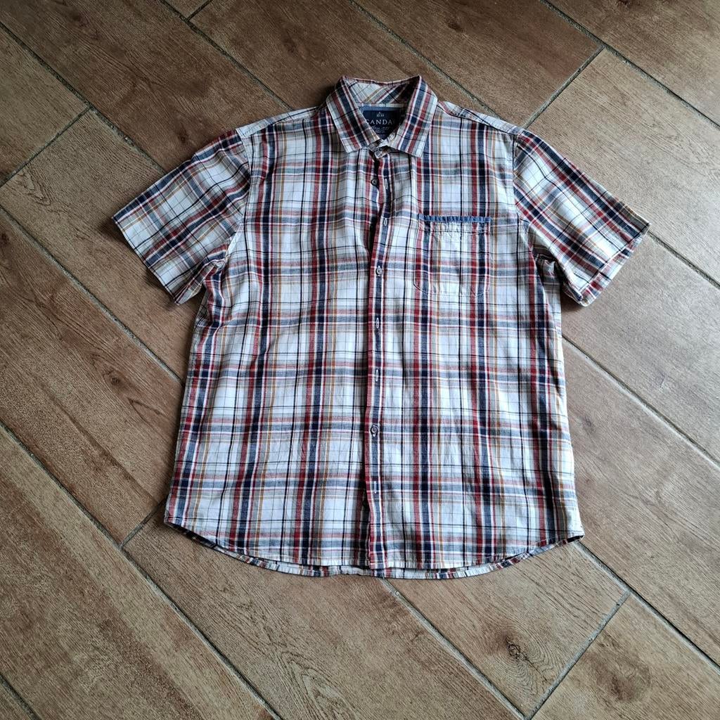 Hemd, Ophalen of Verzenden, Zo goed als nieuw, Blauw, Halswijdte 43/44 (XL)