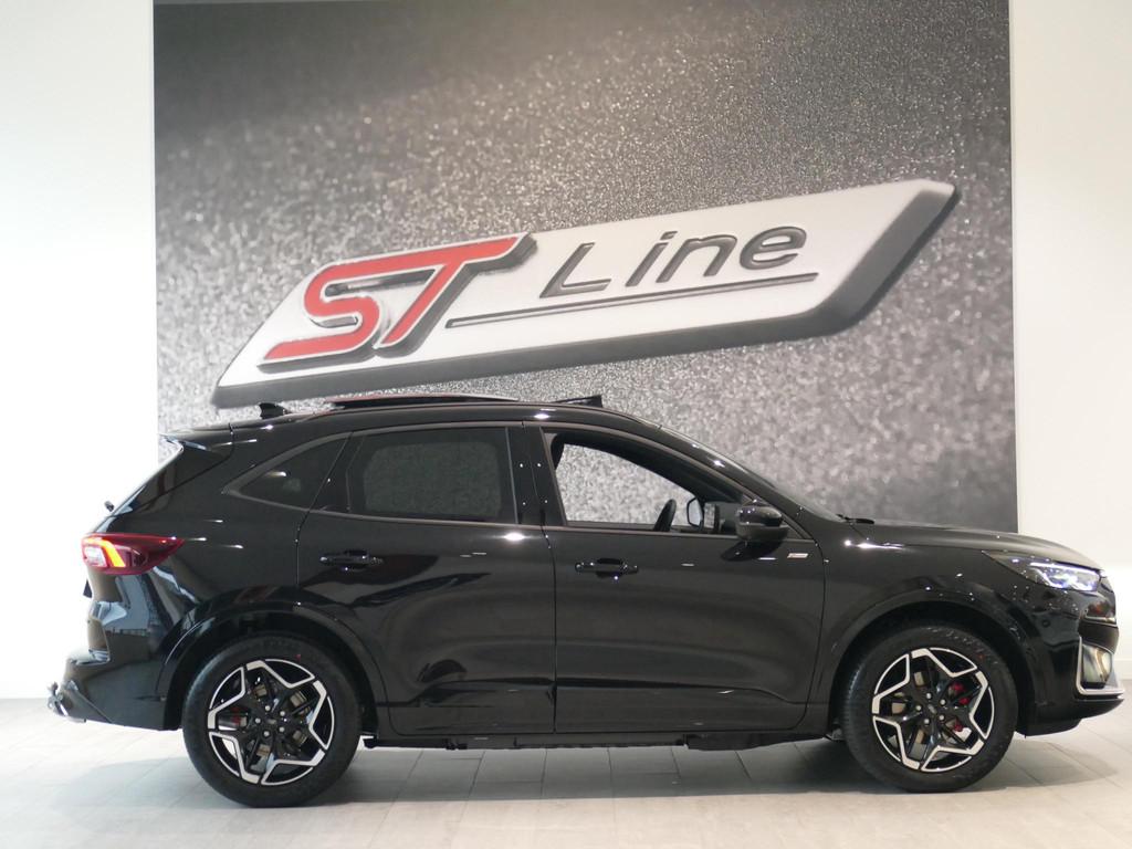 Ford Kuga 2.5 PHEV ST-Line X | VOORRAAD! | €6.000,00 VOORD, Euro 6, 4 cilinders, Zwart, Plug-in hybride