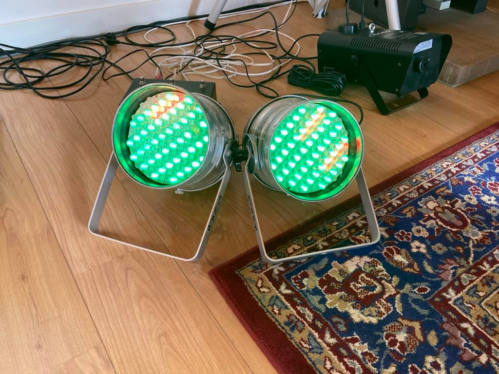 Ibiza Light PAR spots, Ophalen of Verzenden, Gebruikt, Licht, Kleur