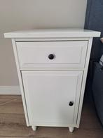 2 nachtkastjes wit, Ophalen, Gebruikt, Minder dan 45 cm, 55 tot 70 cm