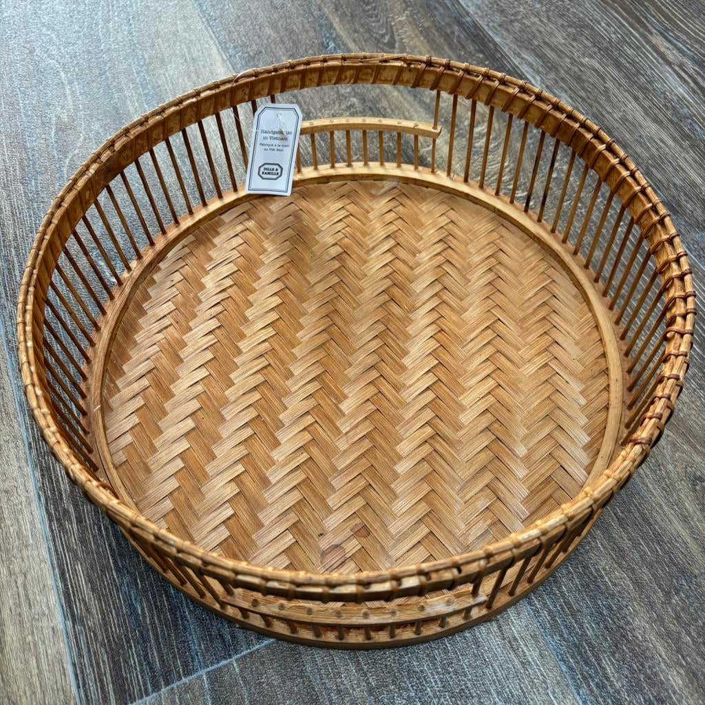 Dienblad Dille & Kamille, Ophalen, Nieuw, Rond, Overige materialen