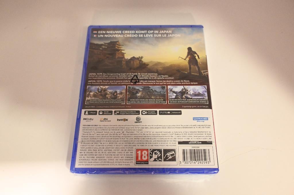 Assassin's Creed Shadows - PS5 (NIEUW/GESEALD), Avontuur en Actie, -, -, 1 speler