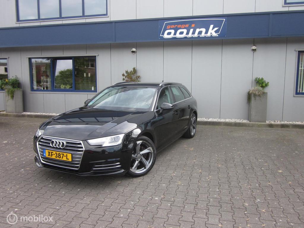 Audi A4 Avant 2.0 TFSI MHEV Design Pro Line Plus, Auto's, Gebruikt, Euro 6, 1984 cc, Zwart
