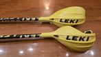 LEKI WCR Lite SL 3D Skistokken incl kap  - Rood Alu - 115 cm, Ophalen of Verzenden, 100 tot 140 cm, Stokken, Overige merken