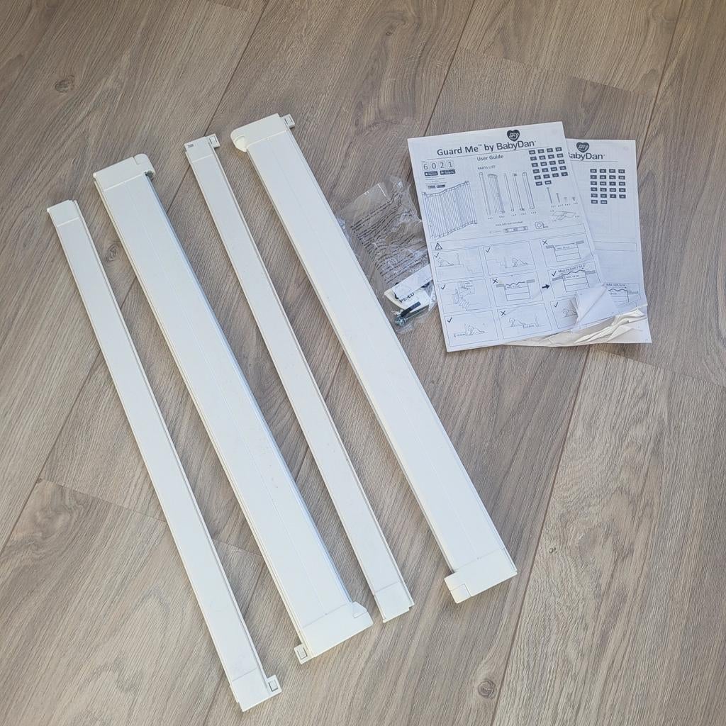 Extra onderdelen- guard me by babydan, Kinderen en Baby's, Traphekjes, Ophalen, Overige materialen, Oprolhekje, Zo goed als nieuw