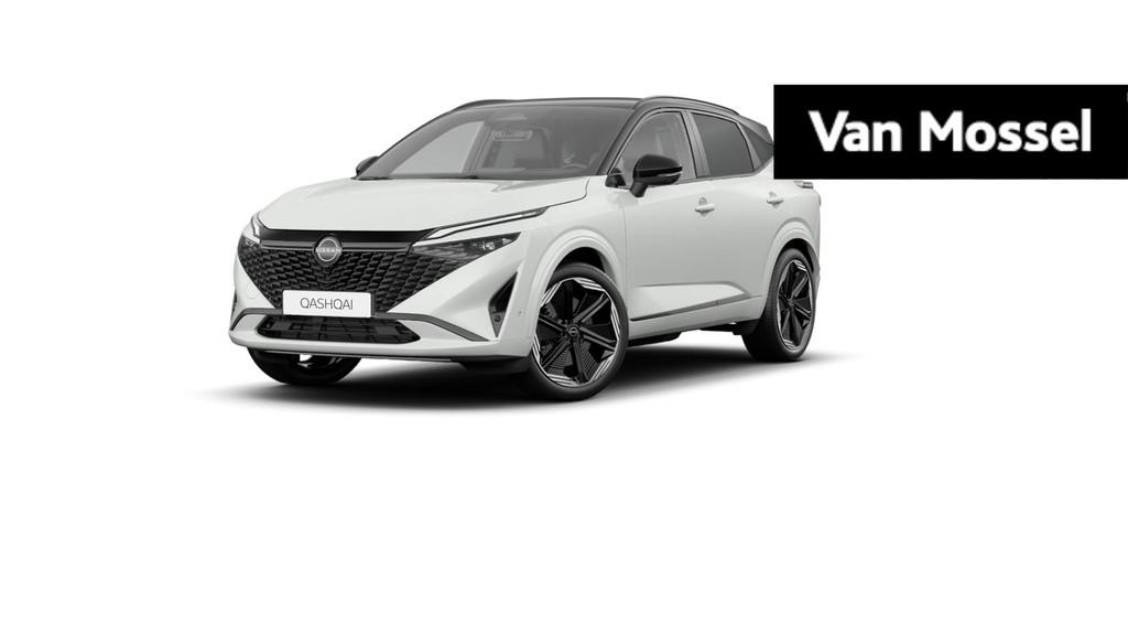 Nissan Qashqai 1.5 e-Power N-Design | Cold Pack | Panoramada, Auto's, Nissan, 1498 cc, Euro 6, 2 kWh, Zwart
