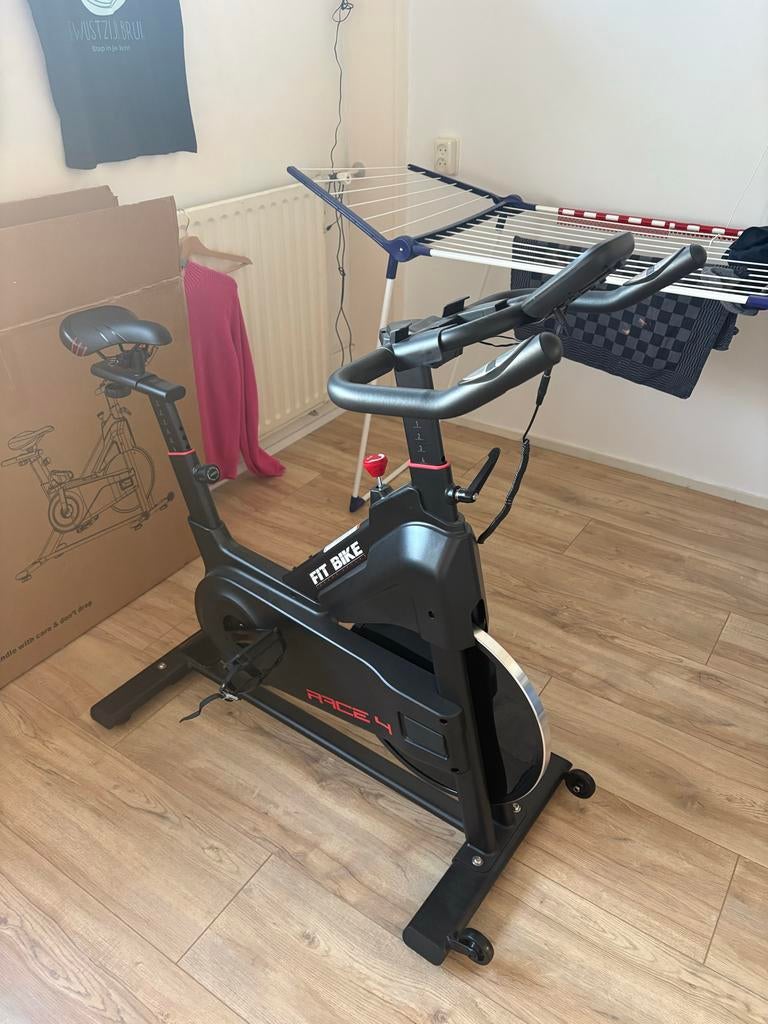Spinning Fitbike Race 4, Ophalen, Spinningfiets, Zo goed als nieuw, Metaal
