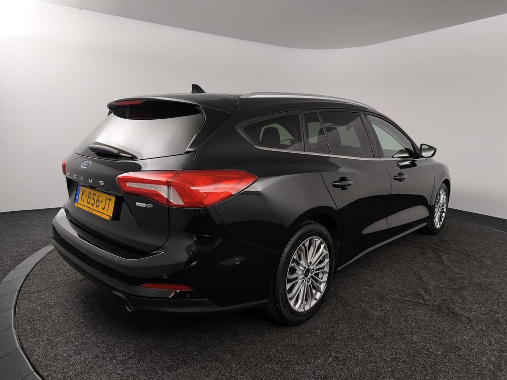 Ford Focus Wagon 1.0 EcoBoost Hybrid Titanium X Business | C, Auto's, Gebruikt, Met garantie (alle), Zwart, Origineel Nederlands