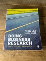 Doing Business Research: a Guide to Theory and Practice, Gelezen, Diverse auteurs, Ophalen of Verzenden, WO