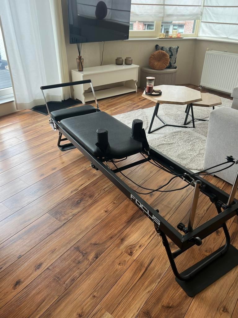 Pilates Reformer Fitness bank, Ophalen, Zo goed als nieuw, Overig