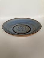 Fruittest Volendams aardewerk blauw 20cm zeldzaam, Zo goed als nieuw, Kom(men), Overige stijlen, Aardewerk