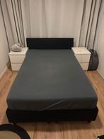 Boxspring twijfelaar 120x200 cm met matras, Huis en Inrichting, Slaapkamer | Boxsprings, Ophalen, Gebruikt, Twijfelaar, 120 cm