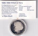 50 Gulden 1988 Proof   Met Boekje in Doosje, Verzenden, Koningin Beatrix, Zilver, Losse munt