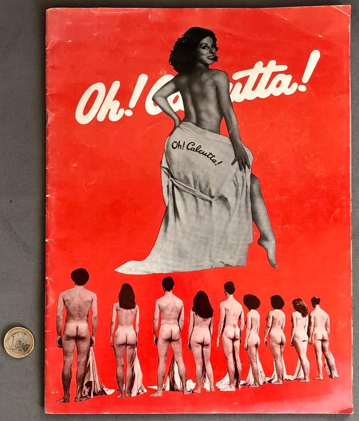 Origineel Programmaboekje Broadway-Musical Oh Calcutta 1979, Boeken, Kunst en Cultuur | Beeldend, Gelezen, Overige onderwerpen