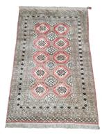 Handgeknoopt Perzisch wol Jaldar tapijt pink 122x184cm, Gebruikt, 100 tot 150 cm, Crème, Onbekend