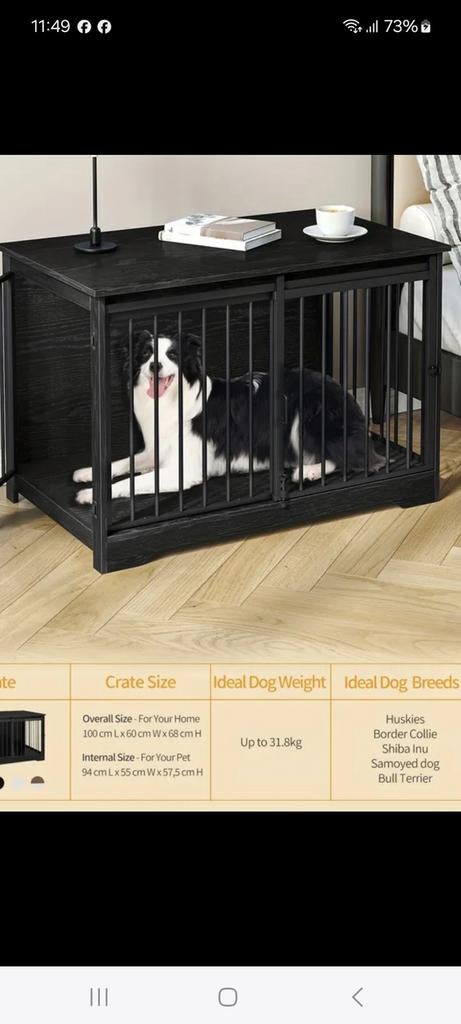 Honden bench, Ophalen, Nieuw, 75 tot 110 cm, Minder dan 65 cm